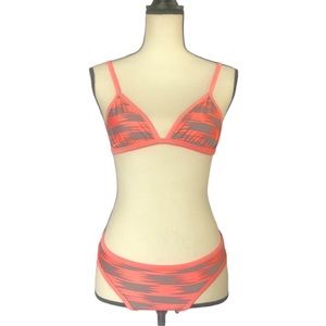 Chubbies Eye of the Tiger Bikini Pink/Grey  S